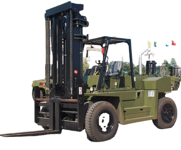 HECHA  Heavy Duty Diesel Forklift 12 Ton forklift truck