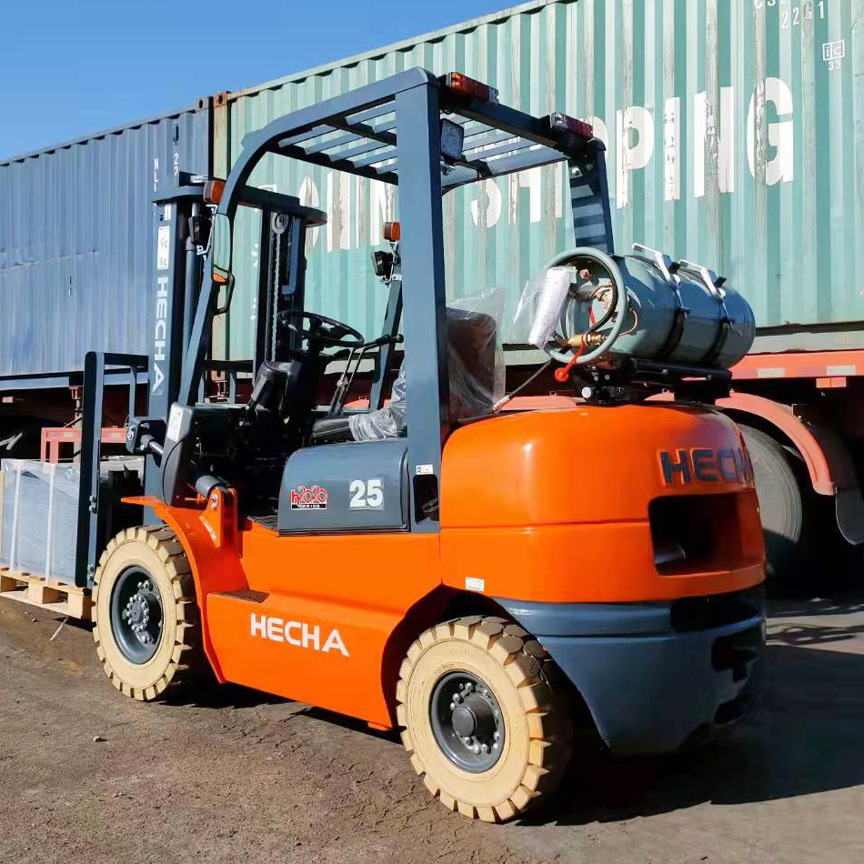 HECHA  Heavy Duty Diesel Forklift 12 Ton forklift truck