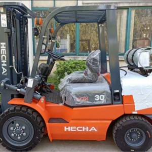 3Ton LPG Forklift with Automatic Translation Lifting Truck Engine Motor Home Use and Hotel Industries Power Gasoline