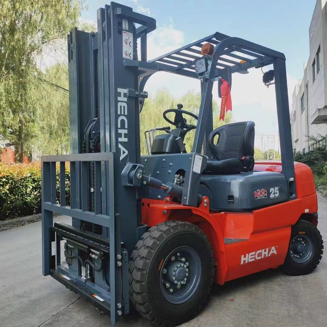 NISSAN Engine  2.5 Ton Diesel Forklift Truck New Condition for Retail Farm Industries-Key Components