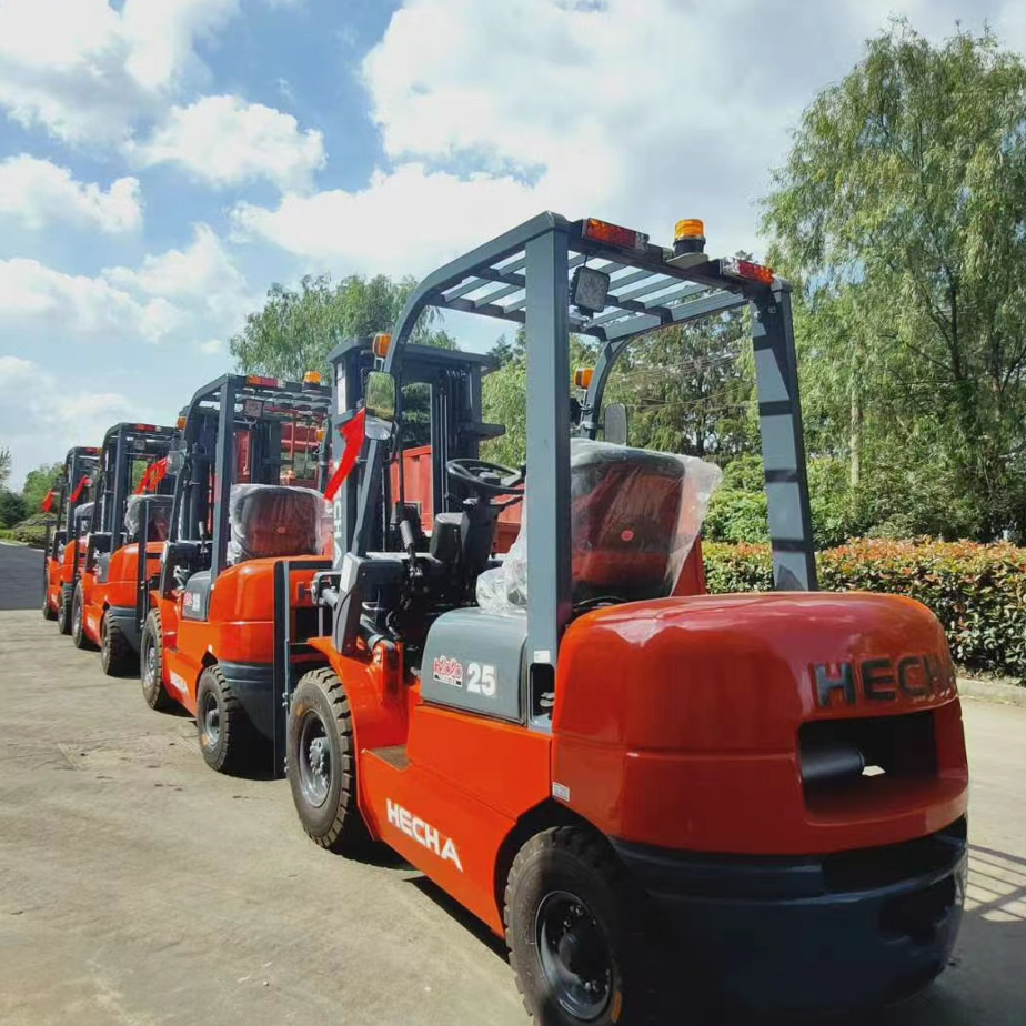 NISSAN Engine  2.5 Ton Diesel Forklift Truck New Condition for Retail Farm Industries-Key Components