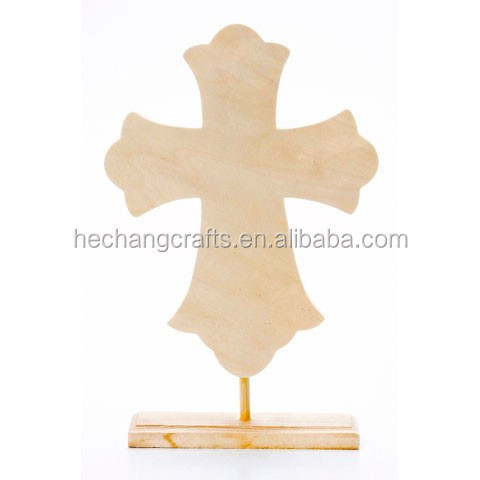 Unfinished Small Wooden Cross for Crafts