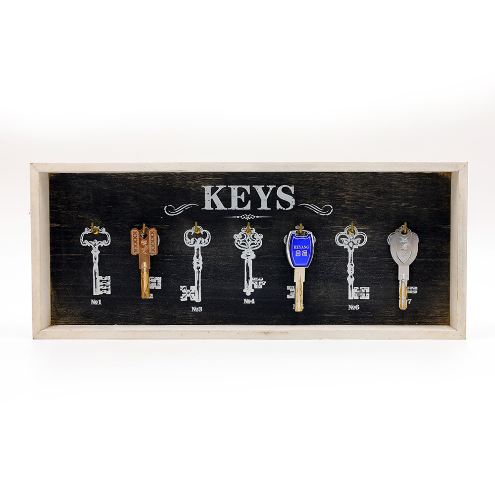 Home Decor Wood Crafts Wooden Wall Hanging Key Box