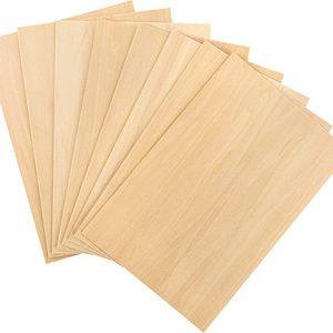 Basswood Plywood Sheets for Arts Crafts Laser Cutting DIY