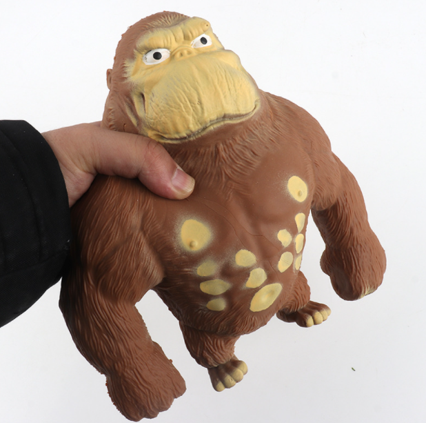 New Creative Funny Squishy Monkey Figure Elastikorps Gorilla Stress Relief Squeeze Toys For Kids Adults