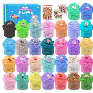 30 Pack Butter Slime Kits,Unicorn Slime Putty for Girls and Boys,Mini Scented Slime for Kids Party Favor Gift