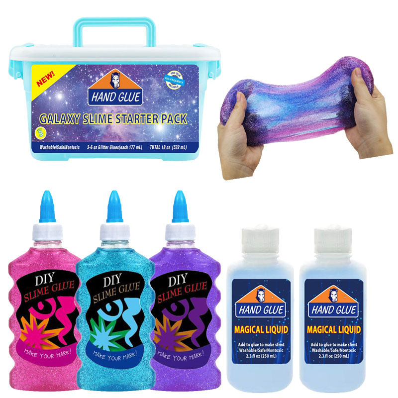 BX227 New Toys 2020 Kids DIY Glue Magical Liquid Slime Activator DIY Activator Slime Set For Children