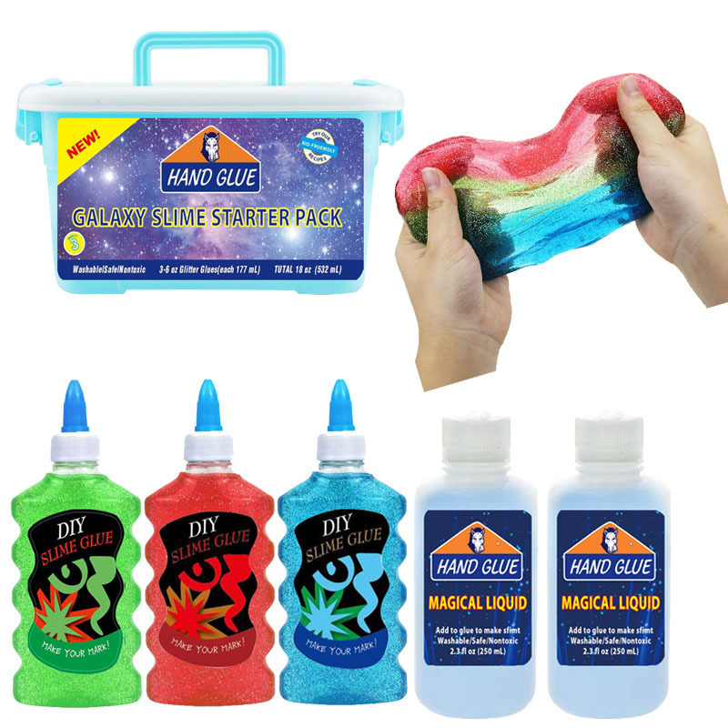 BX227 New Toys 2020 Kids DIY Glue Magical Liquid Slime Activator DIY Activator Slime Set For Children