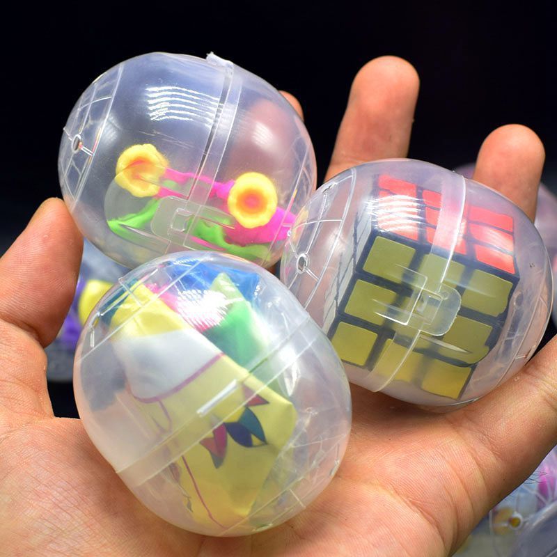 BX379 Best Sellers Toys Twisting Ball Mini Different Cheap Bulk Vending Machine 47*55mm Plastic Egg Capsule Toy