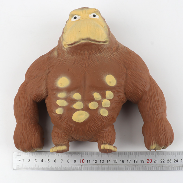 New Creative Funny Squishy Monkey Figure Elastikorps Gorilla Stress Relief Squeeze Toys For Kids Adults