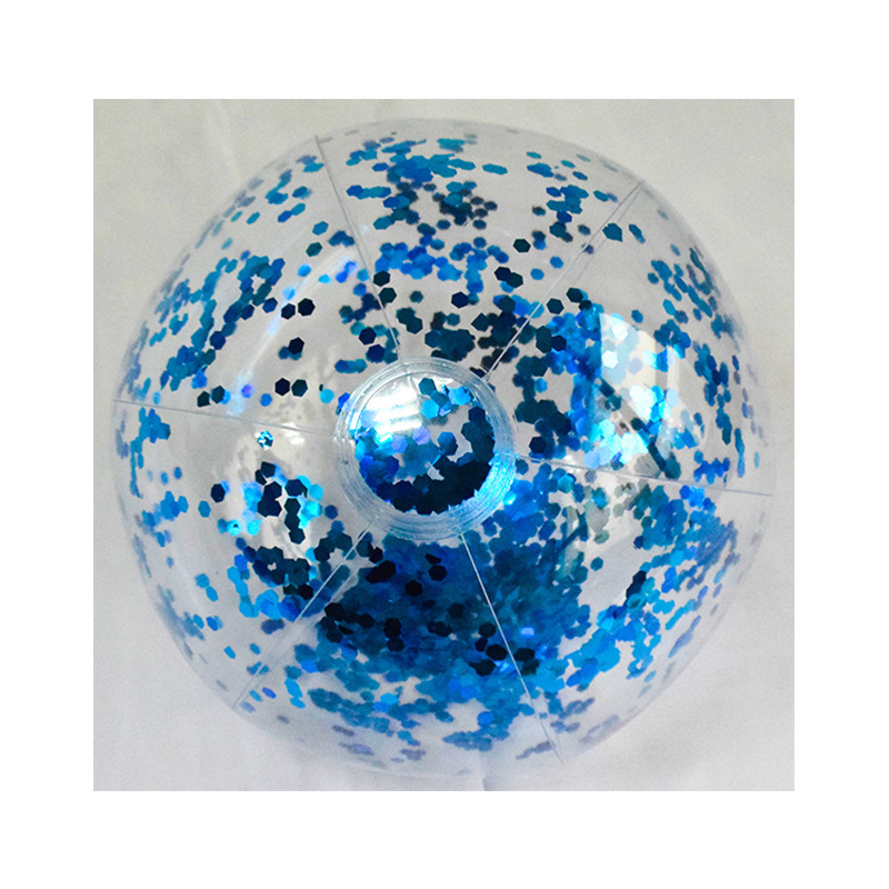 Ball Jumbo Pool Toys Balls Giant Confettis Glitters Inflatable Clear Beach Ball Swimming Pool Water Beach Toys Outdoor Summer