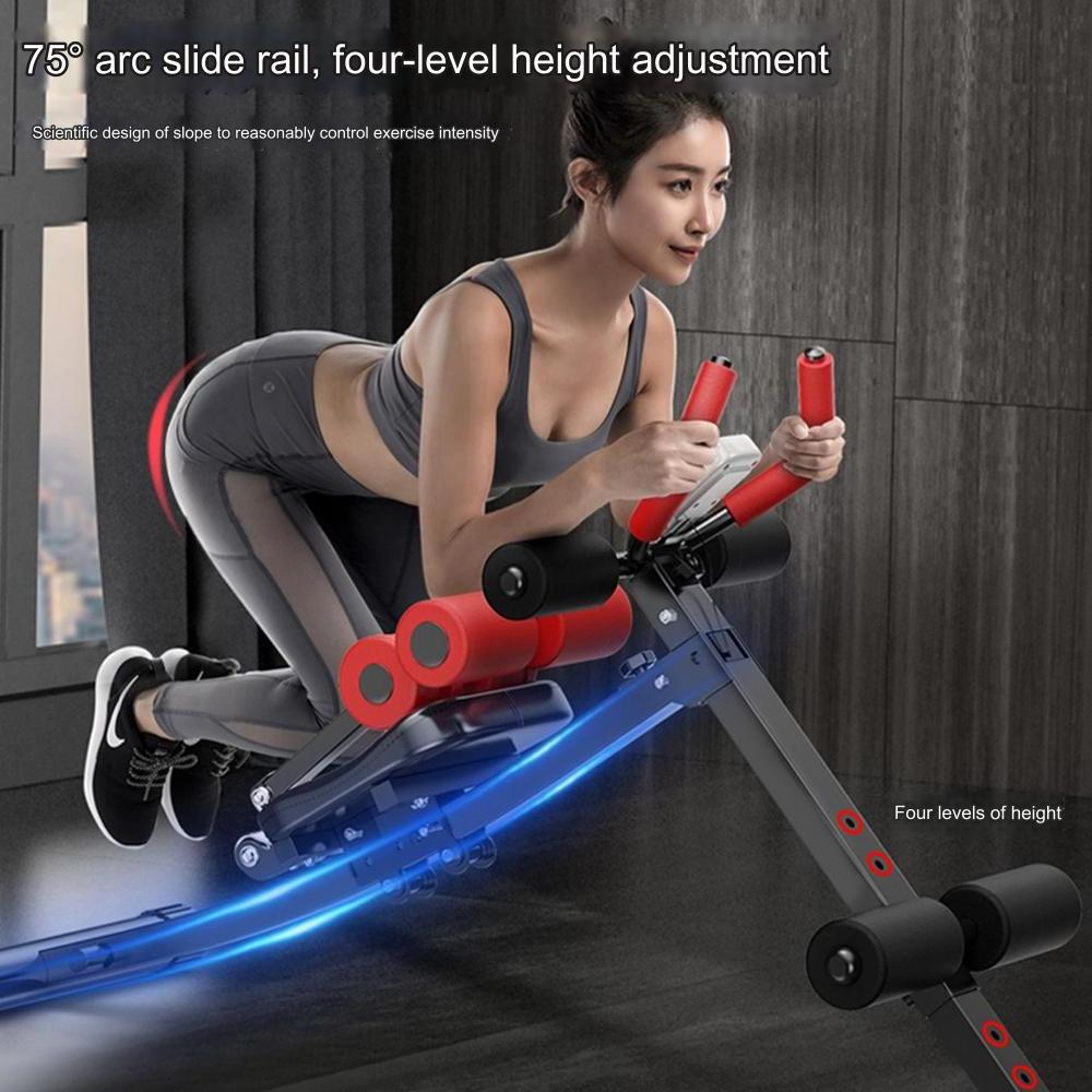 Training Device Mini Workout Sit Up Bench Equipment Adjustable Abdominal Bench