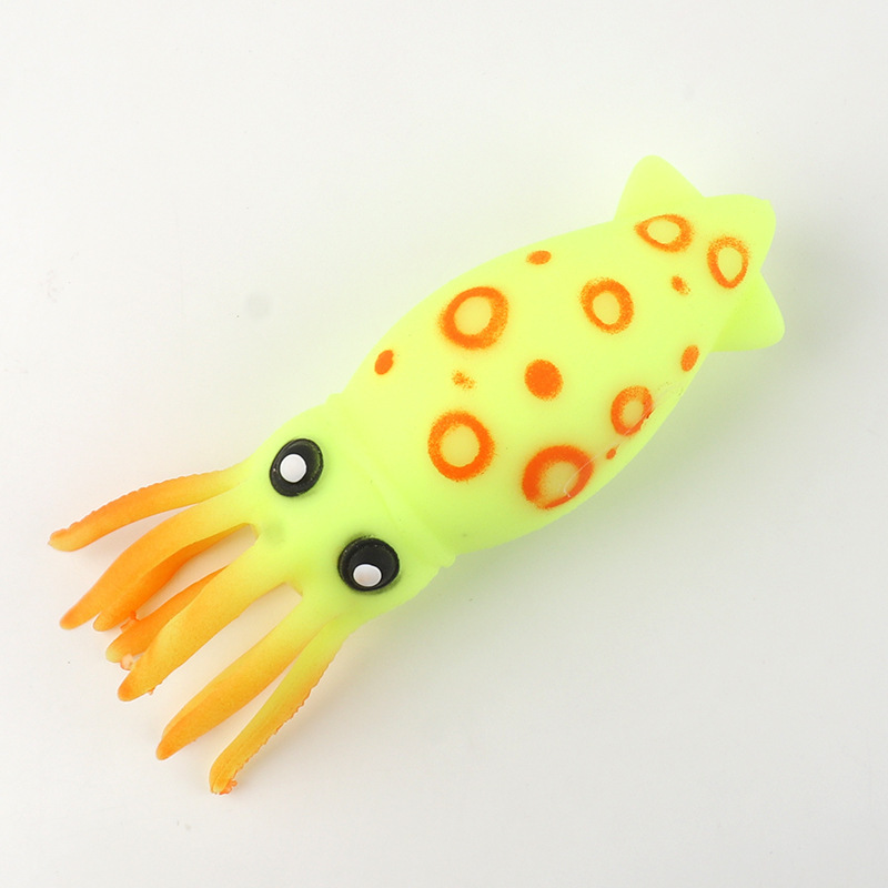 Soft TPR Animal Toys Squeeze Cuttlefish Stress Fidget Toy  For Kids Gifts Classroom Prize Soft  TPR Cuttlefish Toys