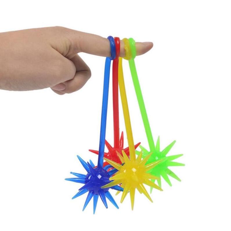 ZQX347 Kids Stretchable Elastic Sticky Hammer Hands Wall Toys Sticky Toy