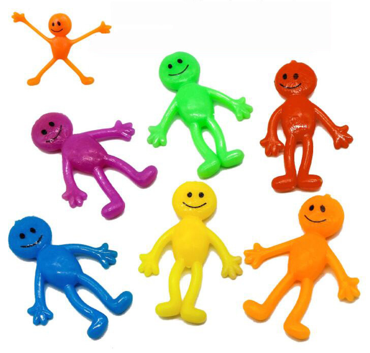 M082 TPR Hot Selling Soft Material Mini Man Stretchable Office Decorations Toy For Kids