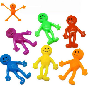 M082 TPR Hot Selling Soft Material Mini Man Stretchable Office Decorations Toy For Kids