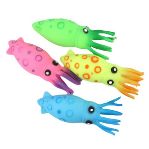 Soft TPR Animal Toys Squeeze Cuttlefish Stress Fidget Toy  For Kids Gifts Classroom Prize Soft  TPR Cuttlefish Toys