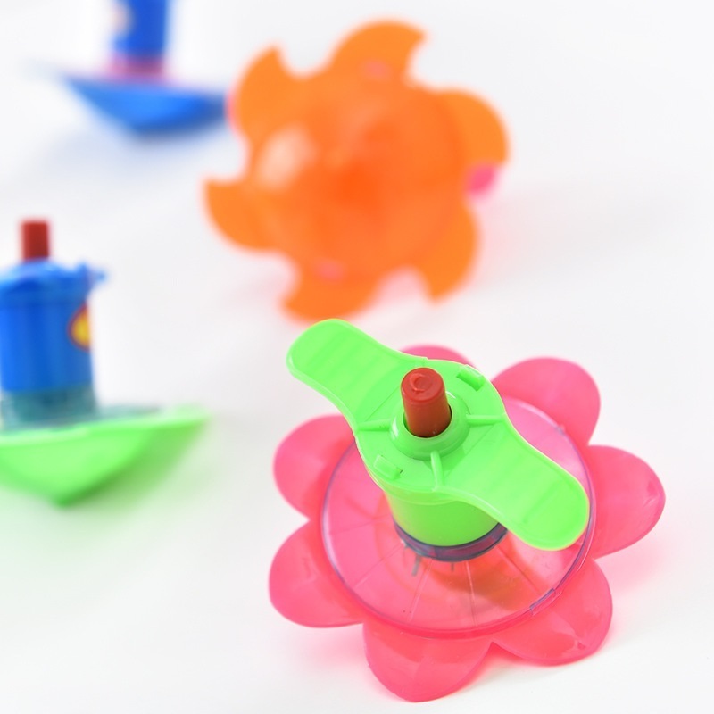 Hot Sale Plastic cute Mini Toys Spinning Top Light Gyro Cheap Toys For Kids gyro spinner toy kids