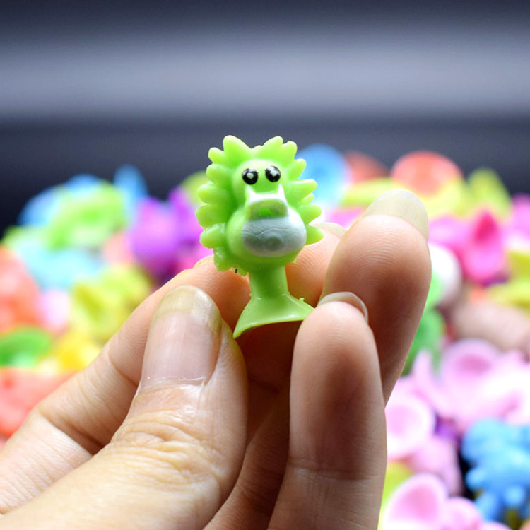 Mould Injection Plastic Mini Little Monsters Silicone Sucker Mini Animal Toy Empty Capsule Stikeez Toy