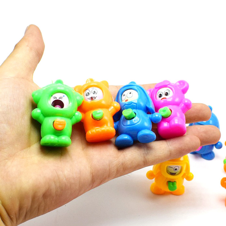 CY244 Bestseller Face Changing Doll Kid Toys Cheap Small Plastic Promotional Toys For Vending Capsules