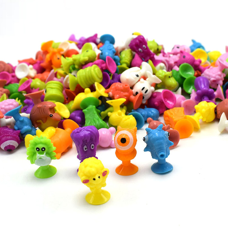 Mould Injection Plastic Mini Little Monsters Silicone Sucker Mini Animal Toy Empty Capsule Stikeez Toy