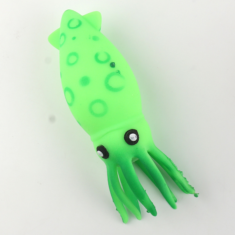 Soft TPR Animal Toys Squeeze Cuttlefish Stress Fidget Toy  For Kids Gifts Classroom Prize Soft  TPR Cuttlefish Toys