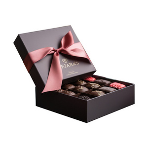 Cover chocolates candy gifts boxes single truffle pack for valentine's day present chocolate box