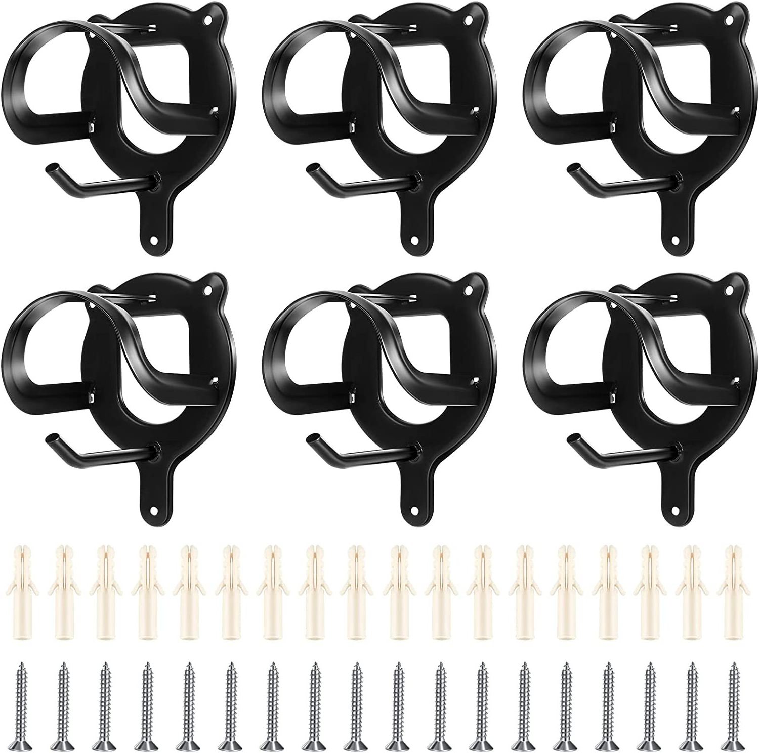 6 Counts Horse Bridle Hooks