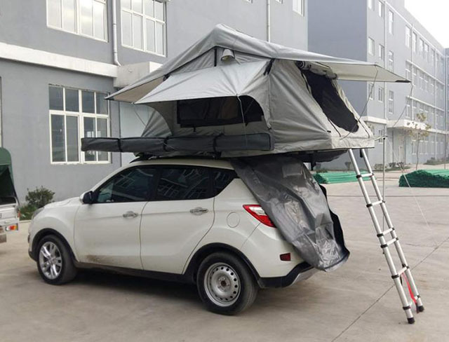 Uptop Portable Aluminium Camping Trailer Tent for Car