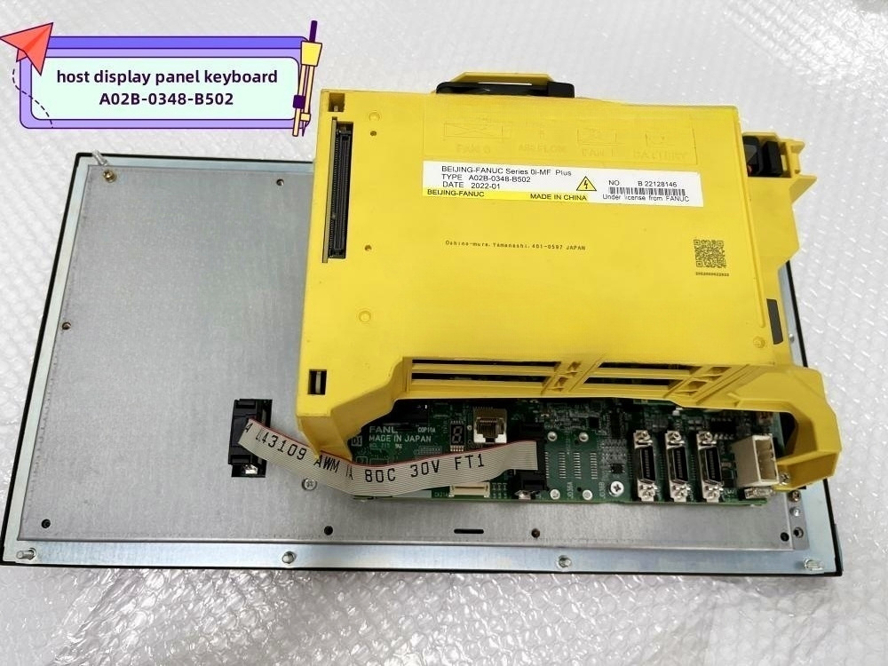 Fanuc Spindle Control host display panel keyboard A02B-0348-B502 for cnc fanuc machines