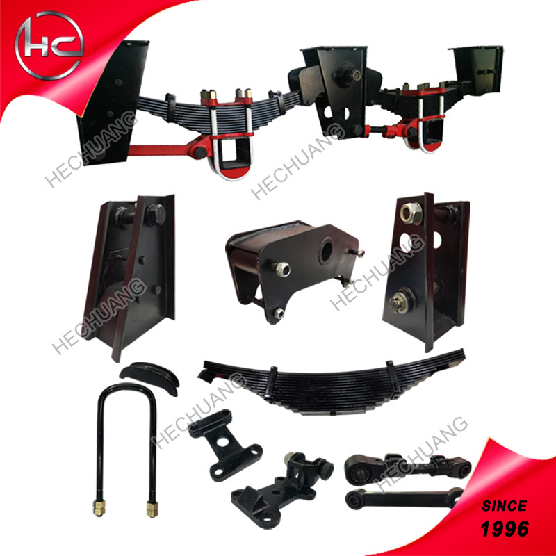 American German Type Trailer Mechanical Suspension 2 axles trailer suspension kit