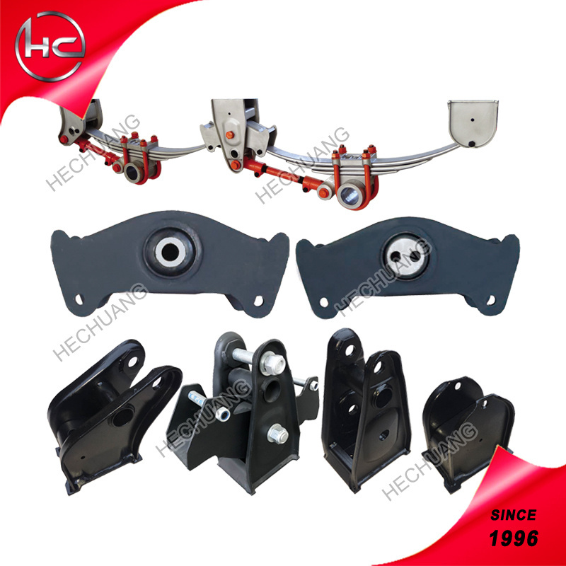 American German Type Trailer Mechanical Suspension 2 axles trailer suspension kit