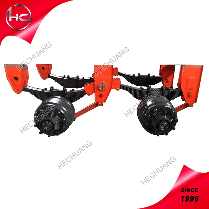 American German Type Trailer Mechanical Suspension 2 axles trailer suspension kit