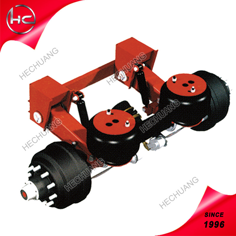 Manufacture good quality universal semi air suspension trailer axle air suspension trailer axle