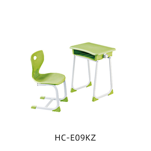 Classroom Furniture Single Student Desk and Chair for Primary School Study Table with Chairs