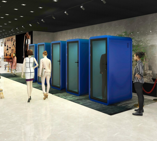 Office Private Phone Booth Indoor Office Telephone Call Pod Sound Proof Booth For Sale