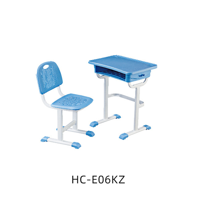 Classroom Furniture Single Student Desk and Chair for Primary School Study Table with Chairs