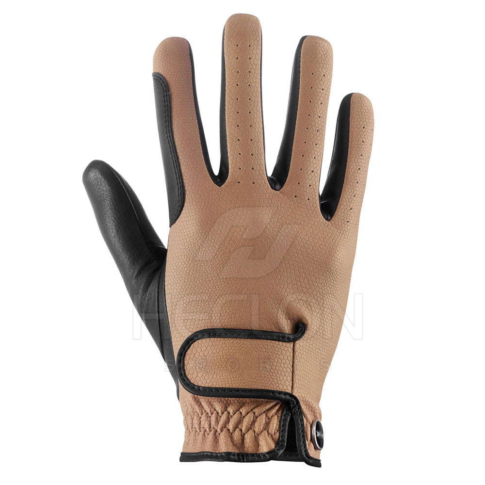 OEM Top Quality Leather Horse Riding Gloves Comfortable Equestrian Gloves For Men Women