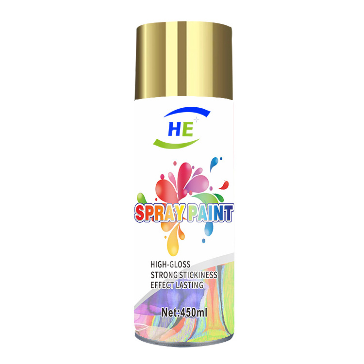 Wholesale 450ml High Quality Aerosol Spray Paint OEM For Multi Purpose Color Paints