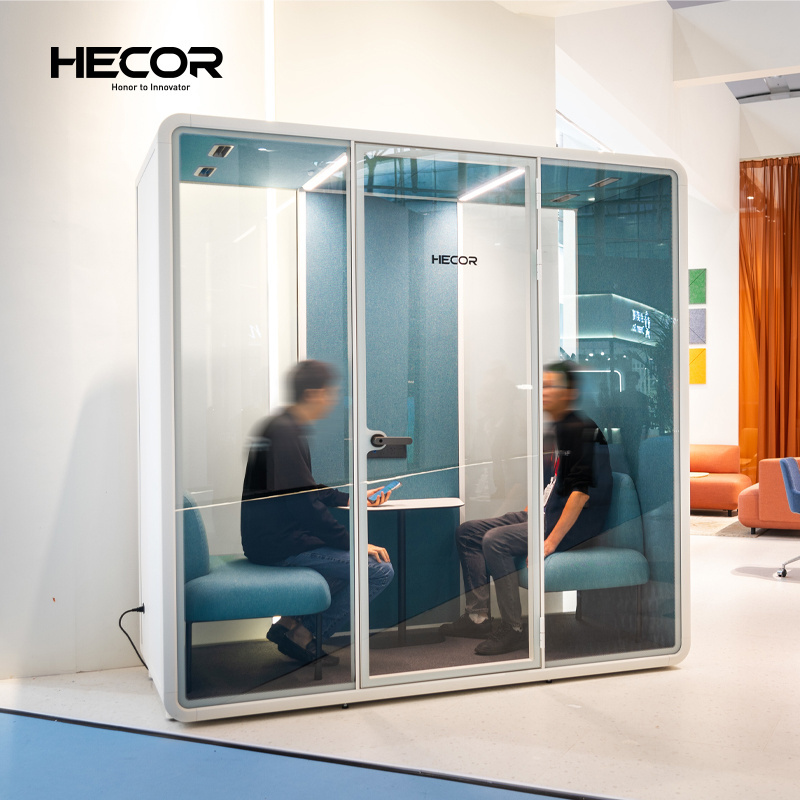 Conference Room Office Privacy Pod Acoustic Silent Modular Phone Booth For Sale