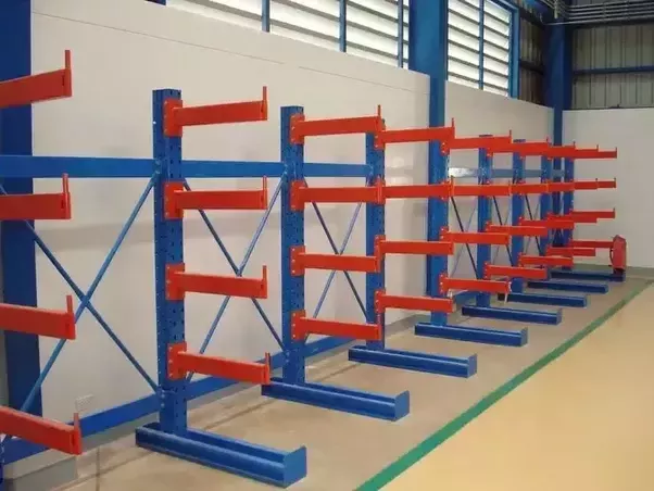 High quality long bulky storage cantilever rack for furniture, lumber, tubing, textiles