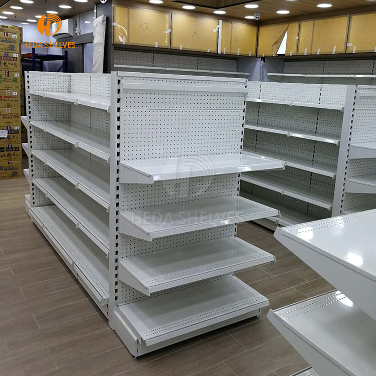 Various styles supermarket display shelf, display stand for gondola shelving