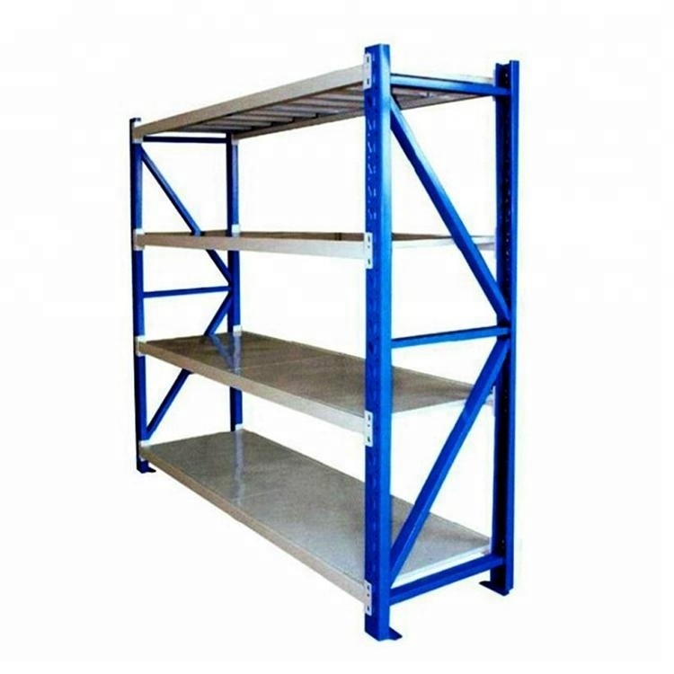 Steel box beam double deep pallet racking for warehouse