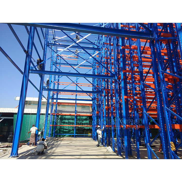 Heda Economical Safe Steel Heavy Duty Selective Pallet Rack and Shelving