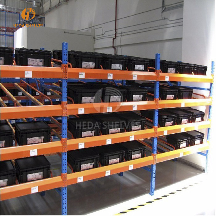 Metal Storage Complete Shelving System with Large Parts Bins