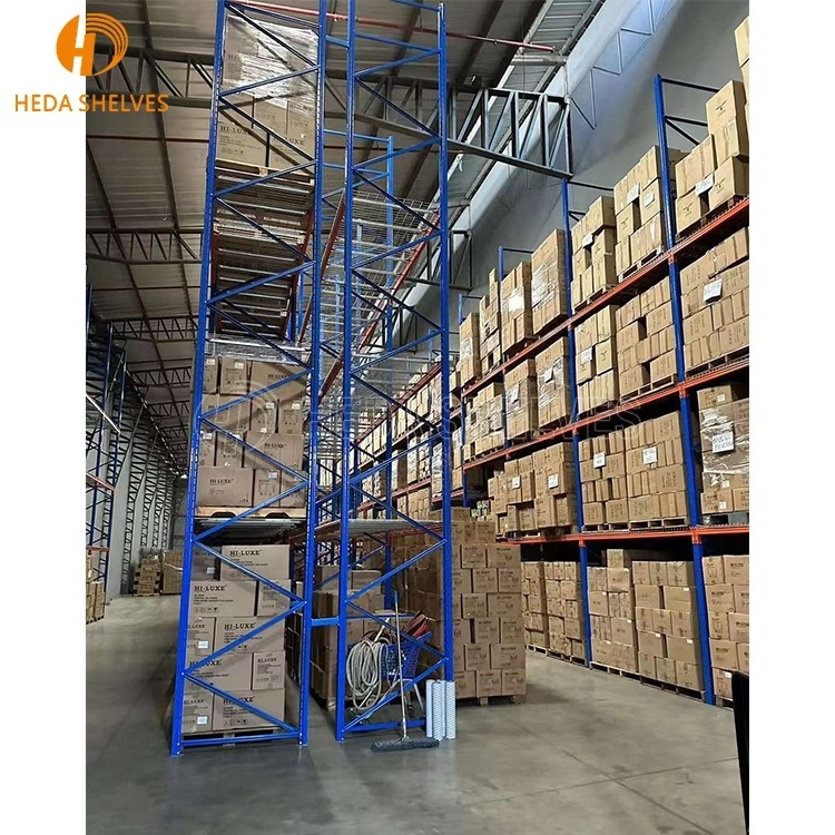 Customized Industrial Rack Heavy Duty Pallet Rack System Warehouse Storage Shelf Shelved Racking Metal Storage Rack Shelving