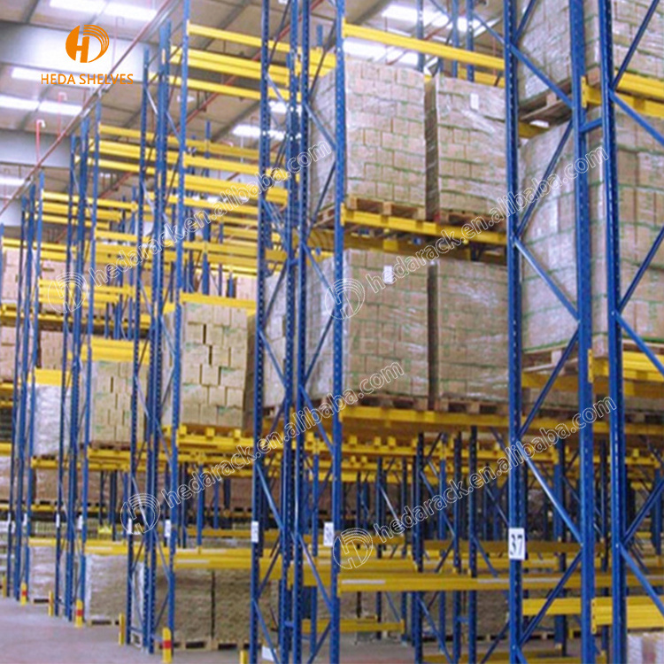 Heavy Duty Vertical Storage Stacking Racks Warehouse Pallet Storage Equipment Rack For Warehouse