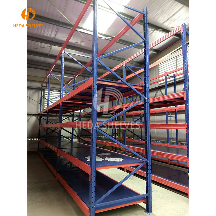 Heavy Duty Warehouse Storage Rack pallet racking metal storage shelf adjustable level shelves