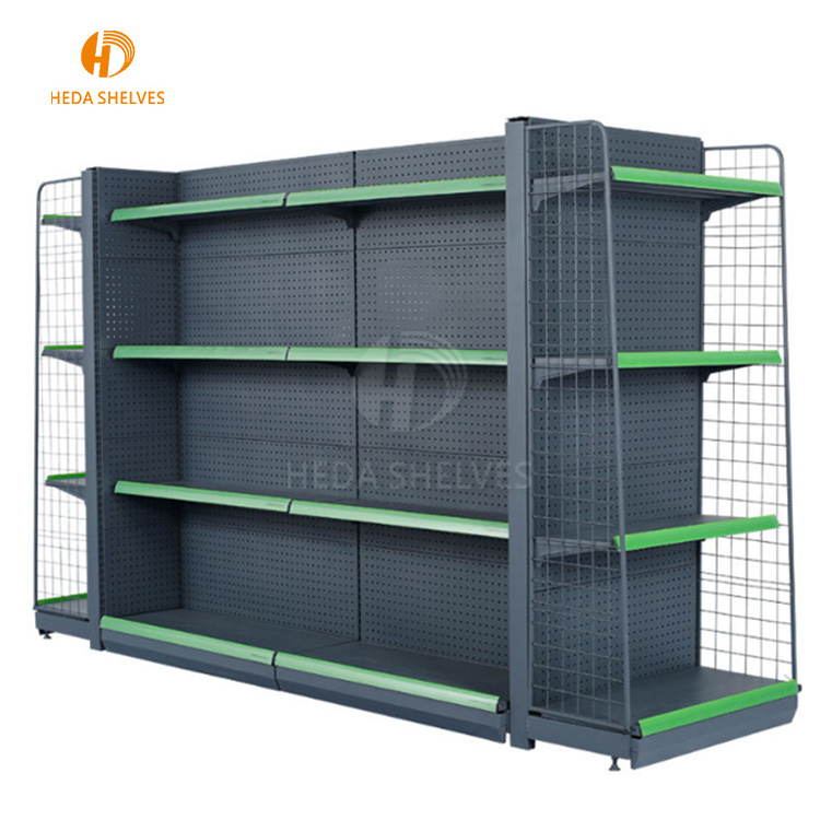 Grocery Store Display Racks /Shelves For General Store Supermarket Shelf gondola shelving