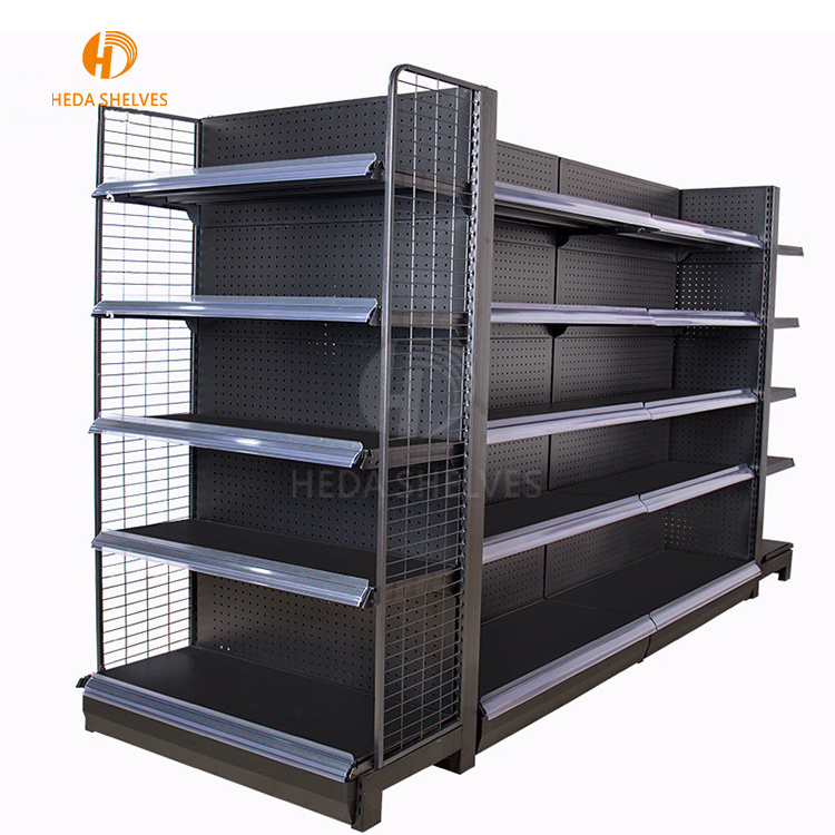 Grocery Store Display Racks /Shelves For General Store Supermarket Shelf gondola shelving